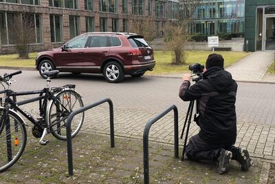 Touareg-Shooting in Wolfsburg